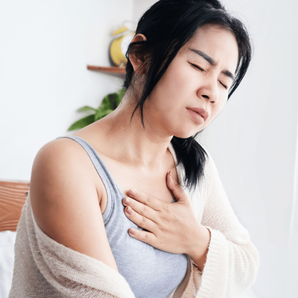 หายใจไม่เต็มปอด